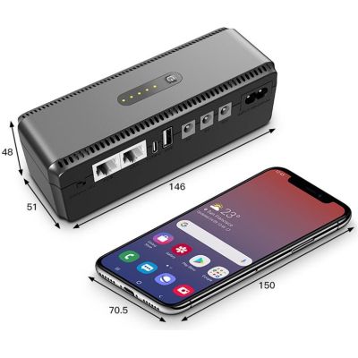    Yepo Smart DC-UPS 10400mAh (6980228112485) -  5