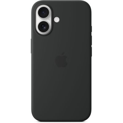     Apple iPhone16 Silicone Case with MagSafe - Black (MYY13ZM/A) -  5