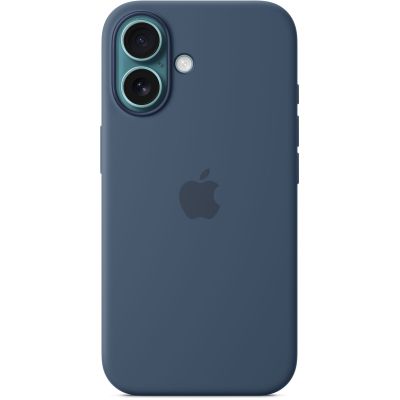     Apple iPhone16 Silicone Case with MagSafe - Denim (MYY23ZM/A) -  3