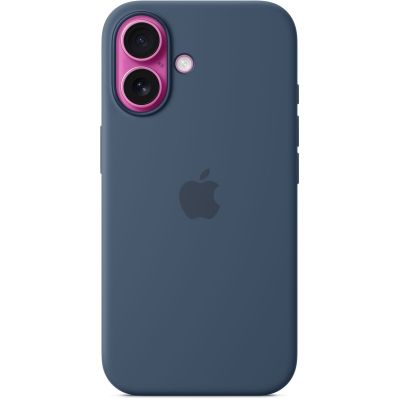     Apple iPhone16 Silicone Case with MagSafe - Denim (MYY23ZM/A) -  4