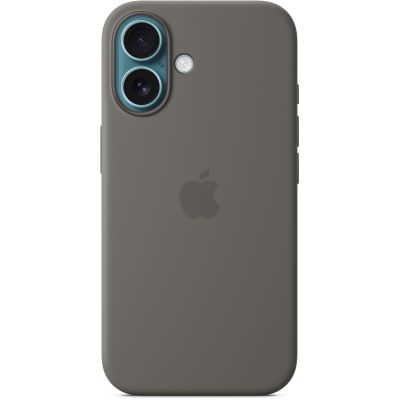     Apple iPhone16 Silicone Case with MagSafe - Stone Gray (MYY33ZM/A) -  3