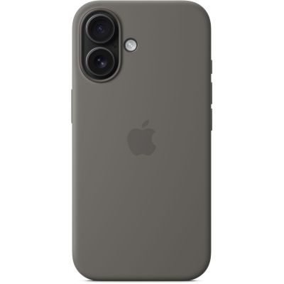     Apple iPhone16 Silicone Case with MagSafe - Stone Gray (MYY33ZM/A) -  6