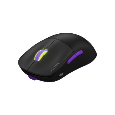  Hator Quasar 2 Ultra 4K Wireless/Bluetooth/USB Black/Lilac (HTM570BL) -  2