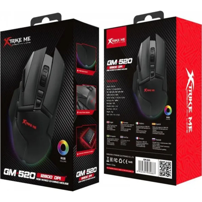  Xtrike ME GM-520 RGB USB Black (GM-520) -  7