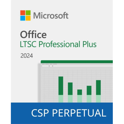   Microsoft Office LTSC Professional Plus 2024 Commercial Software, Perpetual (DG7GMGF0PN5F_0002) -  1