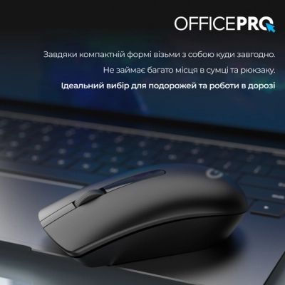  OfficePro M175B Silent Click Wireless Black (M175B) -  12