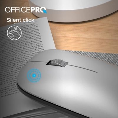  OfficePro M225S Silent Click Wireless Silver (M225S) -  10