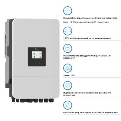   Deye SUN-15K-SG05LP3-EU-SM2 15 (SUN-15K-SG05LP3-EU-SM2) -  3