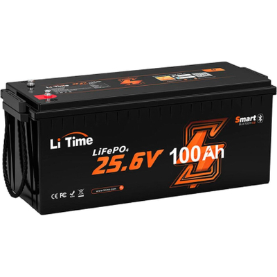     LiFePo4 Litime 24V-100Ah Bluetooth, 2560Wh (Litime-24V100Ah-BT) -  1