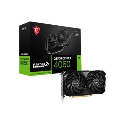 ³ MSI GeForce RTX4060 8Gb VENTUS 2X BLACK (RTX 4060 VENTUS 2X BLACK 8G) -  5