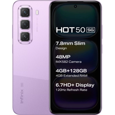   Infinix Hot 50 8/128Gb Dreamy Purple (4894947058646) -  1