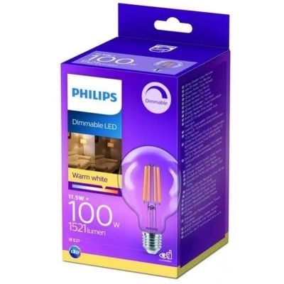  Philips Classic 100W G95 E27 WW CL (929002429666) -  1