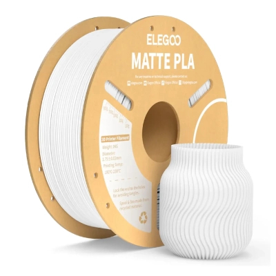   3D- ELEGOO PLA matte 1, 1.75, white (50.203.0251) -  1