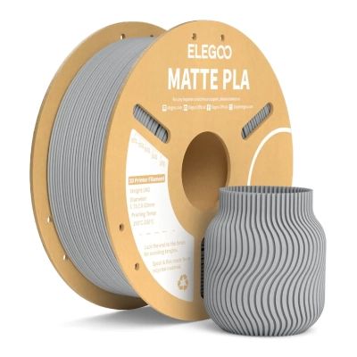   3D- ELEGOO PLA matte 1, 1.75, gray (50.203.0256) -  1