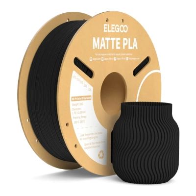   3D- ELEGOO PLA matte 1, 1.75, black (50.203.0250) -  1