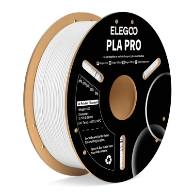   3D- ELEGOO PLA PRO 1, 1.75, white (50.203.0189) -  1