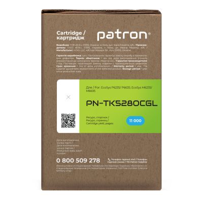 - Patron Kyocera Mita TK-5280C cyan Green Label (PN-TK5280CGL) -  4