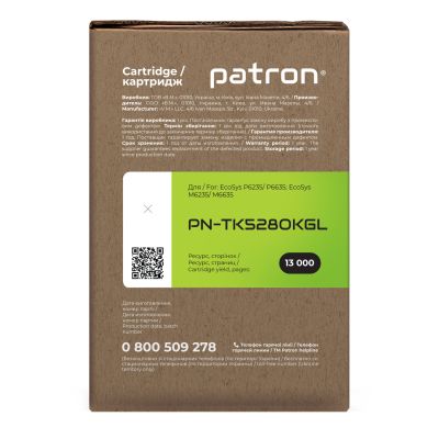 - Patron Kyocera Mita TK-5280K black Green Label (PN-TK5280KGL) -  4