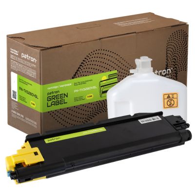 - Patron Kyocera Mita TK-5280Y yellow Green Label (PN-TK5280YGL) -  1