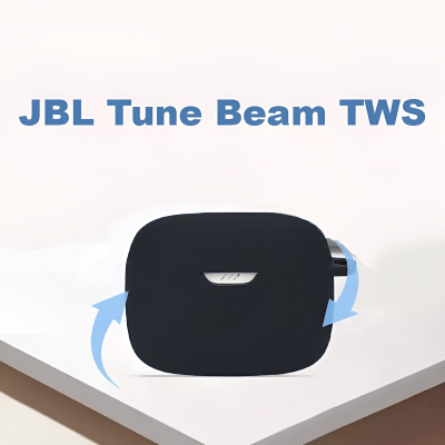    BeCover Silicon  JBL Tune Beam TWS Black (710187) -  3