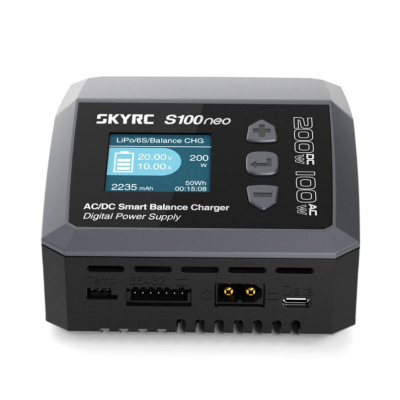     SkyRc S100 Neo LiPo 1-6s 200W AC/DC 200W (S100neo) -  3