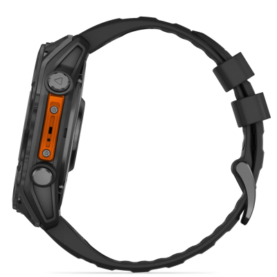 - Garmin fenix 8 51mm, AMOLED, Glass/SS, SlateGray Steel/Black,BlkBnd, GPS (010-02905-00) -  5