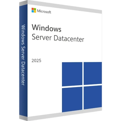    Microsoft Windows Server 2025 Datacenter - 2 Core License Pack 1 Year Subscription, Commercial, Annual (DG7GMGF0PWHD_0002_P1Y_A) -  1