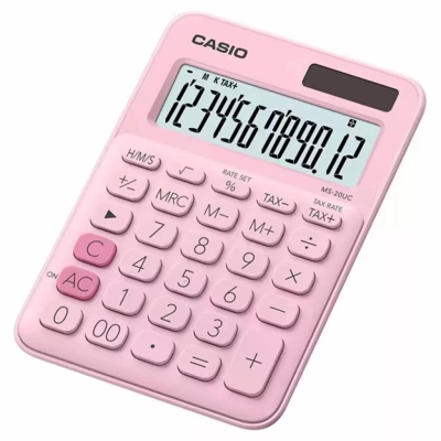  Casio MS-20UC-PK-W-UC),  (CALC-CAS-MS-20UC-PK) -  1