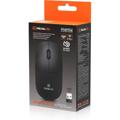  REAL-EL RM-313W Wireless Black (EL123200042) -  10