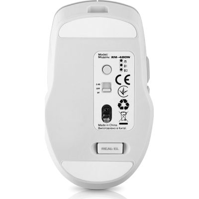  REAL-EL RM-480W Wireless/Bluetooth White (EL123200050) -  6