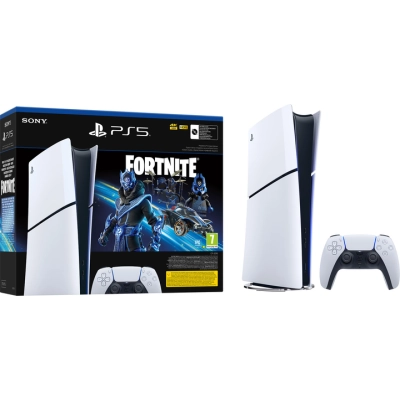   Sony Playstation 5 Slim Digital Edition 1TB (Fortnite Cobalt Star Bundle) (1000045170) -  1