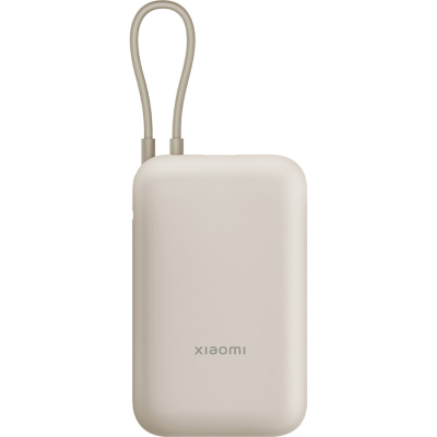 Power Bank Xiaomi 10000mAh (Integrated Cable) tan BHR9072GL (P15ZM) UA UCRF -  1