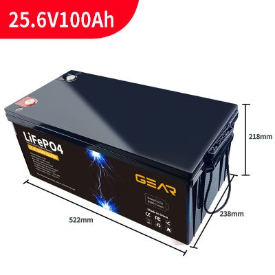     LiFePo4 GEAR 25.6V - 100Ah (GB-LiFePo4-25.6-100) -  2