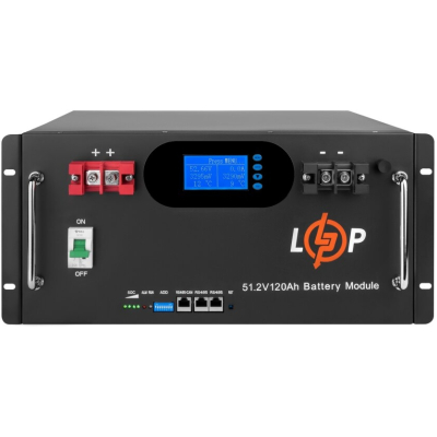     LiFePo4 LogicPower 51.2V - 120Ah (6000Wh) (30385) -  1