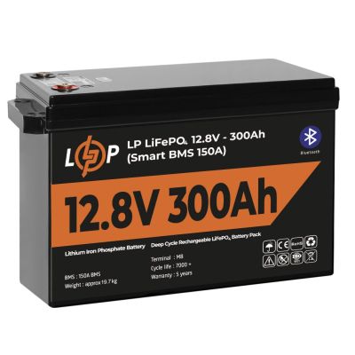     LiFePo4 LogicPower 12.8V - 300Ah (3840Wh) (30383) -  4