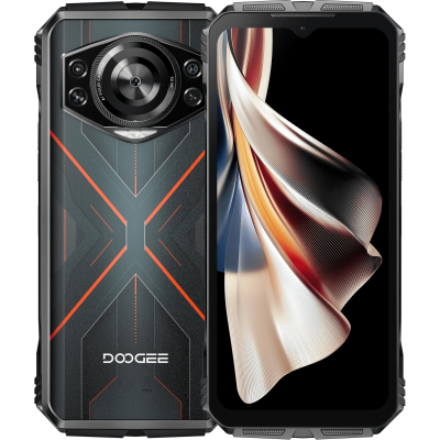   Doogee S cyber 8/256Gb Black Red (6923740212431) -  1