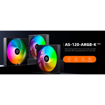    ID-Cooling AS-120-ARGB-K TRIO -  8