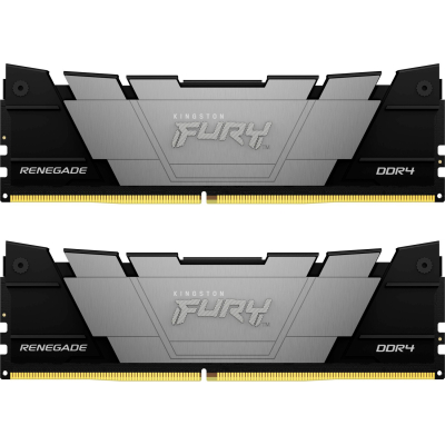  '  ' DDR4 16GB (2x8GB) 4800 MHz Renegade Black Kingston Fury (ex.HyperX) (KF448C19RB2K2/16) -  2