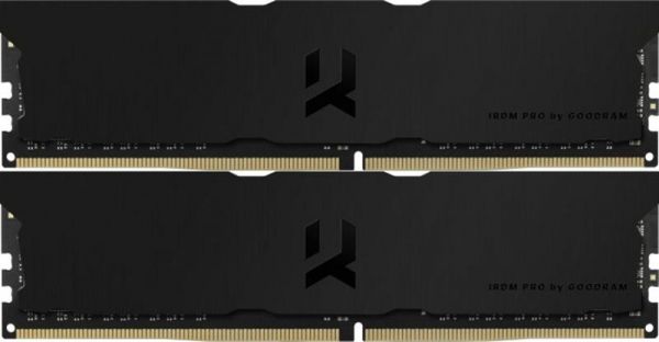  '  ' DDR4 16GB (2x8GB) 3600 MHz Iridium Pro Deep Black Goodram (IRP-K3600D4V64L18S/16GDC) -  1