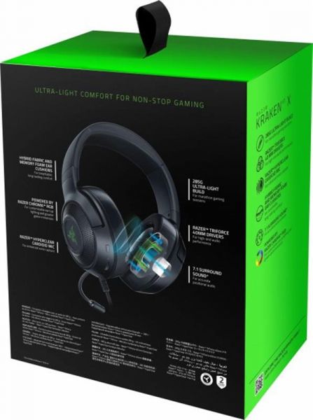  Razer Kraken V3 X USB (RZ04-03750300-R3M1) -  7