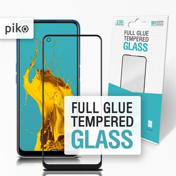   Piko  Oppo A54 Black Full Glue, 0.3mm, 2.5D (1283126512728) -  1