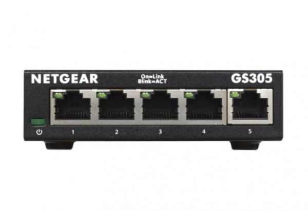 NETGEAR  GS305 5xGE,  GS305-300PES -  1