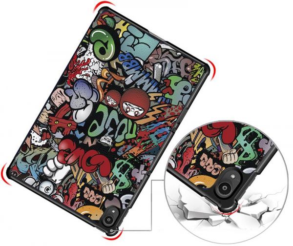 - BeCover Smart Case  Lenovo Tab P11 TB-J606 Graffiti (706102) -  3