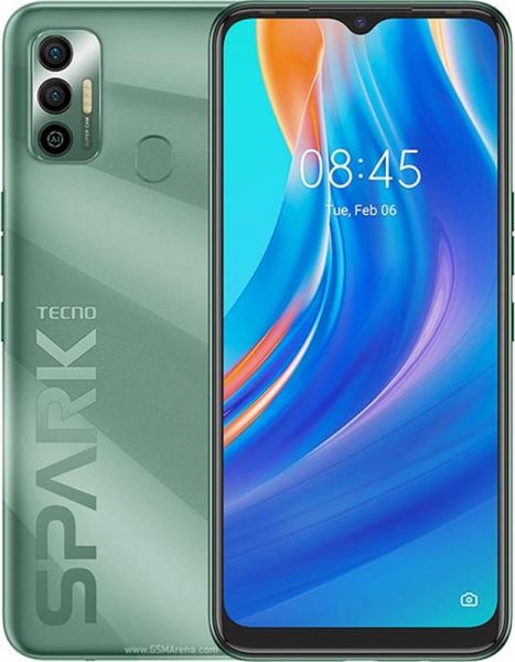  Tecno Spark 7 (KF6n) 4/64GB Dual Sim Spruce Green (4895180766404) -  1