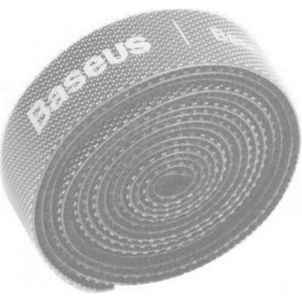    Baseus Colourful Circle Velcro Strap 1 Gray (ACMGT-E0G) -  1