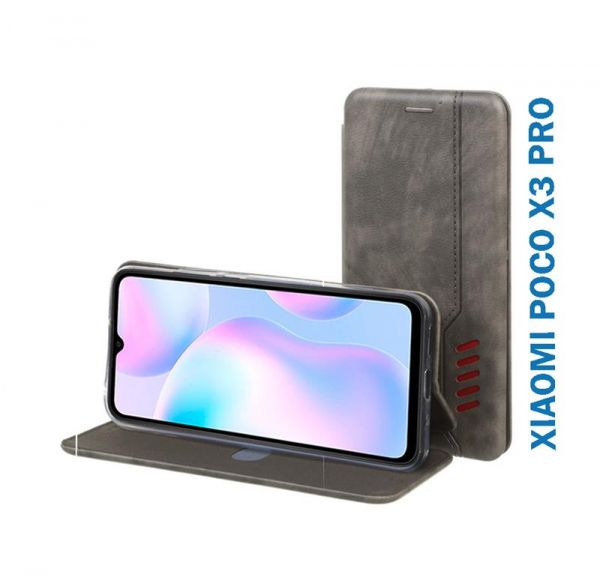 - BeCover Exclusive New Style  Xiaomi Poco X3 Gray (706436) -  1