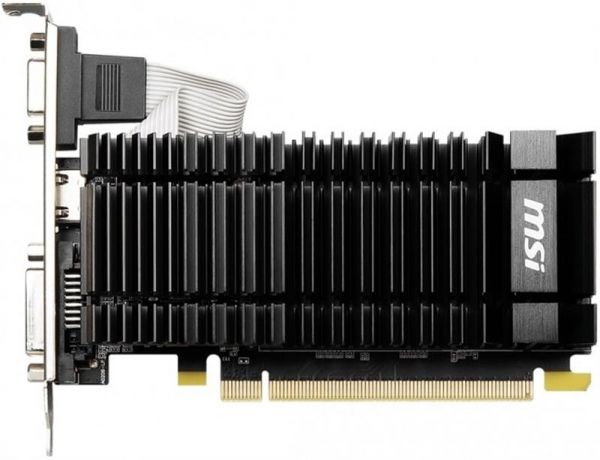 MSI GeForce GT730 2GB DDR3 low profile silent N730K-2GD3H/LPV1 -  2