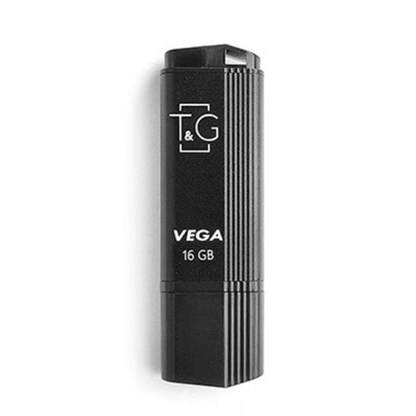 USB Flash Drive 16Gb T&G 121 Vega series Black (TG121-16GBBK) -  2