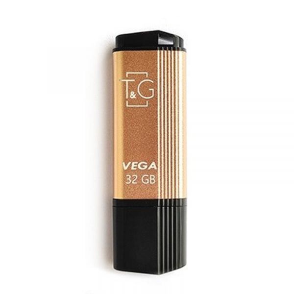 USB Flash Drive 32Gb T&G 121 Vega series Gold (TG121-32GBGD) -  2