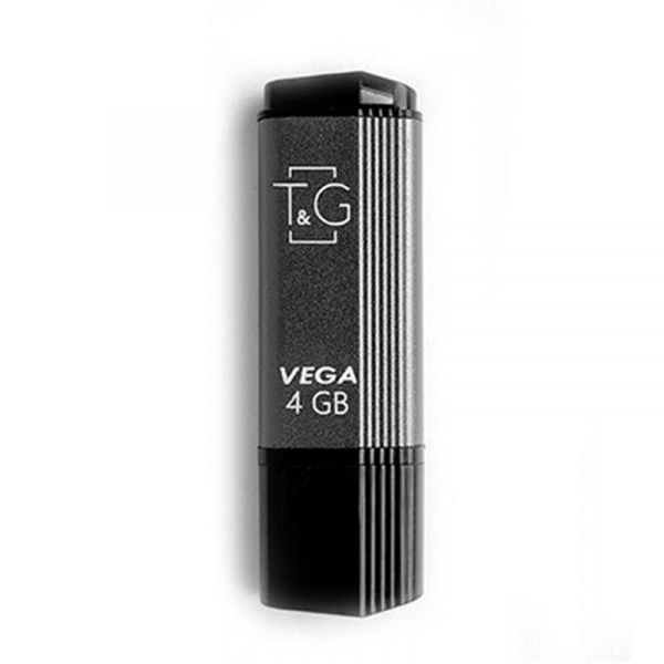 USB Flash Drive 4Gb T&G 121 Vega series Grey (TG121-4GBGY) -  2